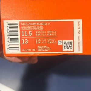 Nike Zoom Mamba